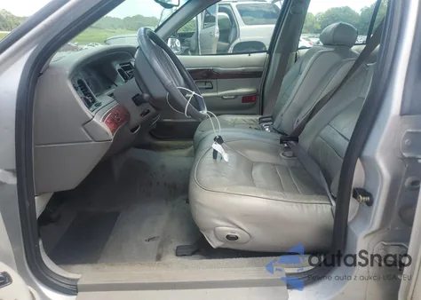 2000 Mercury Grand Marquis Ls z USA, uszkodzony, nr VIN 2MEFM75W8YX623866